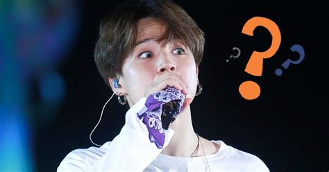 JIMIN's surprise